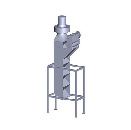 Air Separator Included In The Plastic Recycling Machine 